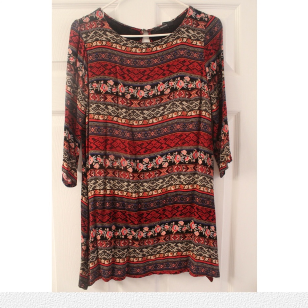3/4 Sleeve floral Sundress